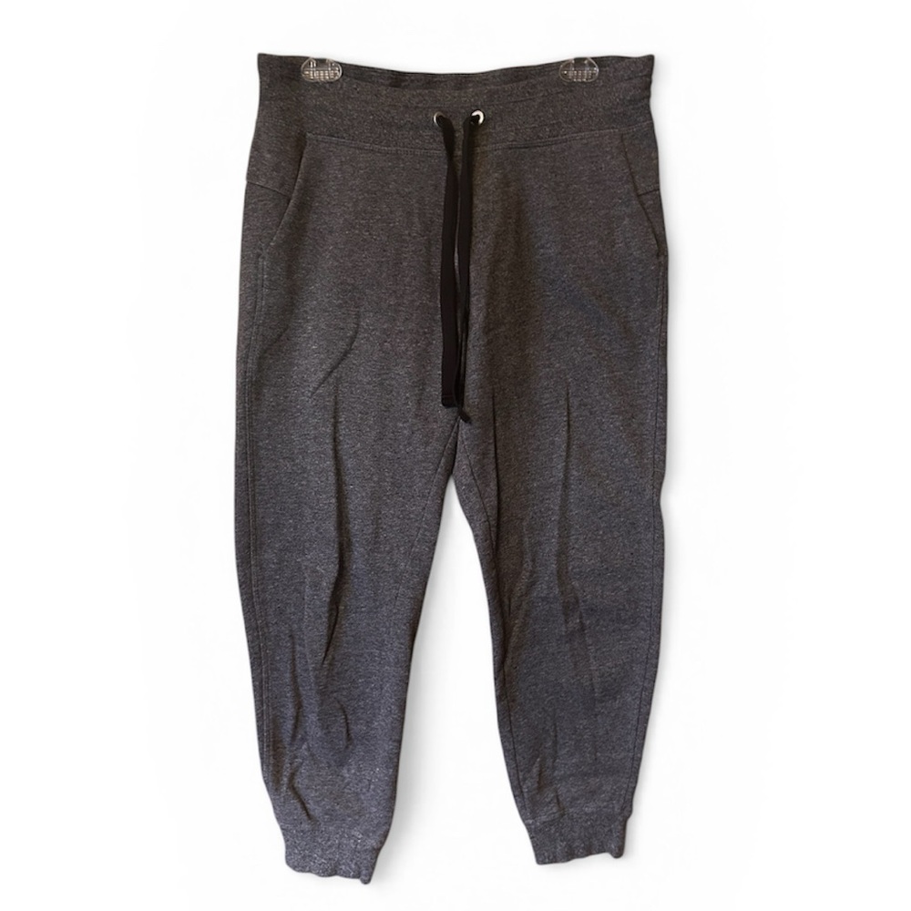 Calvin Klein Charcoal Gray Drawstring Joggers